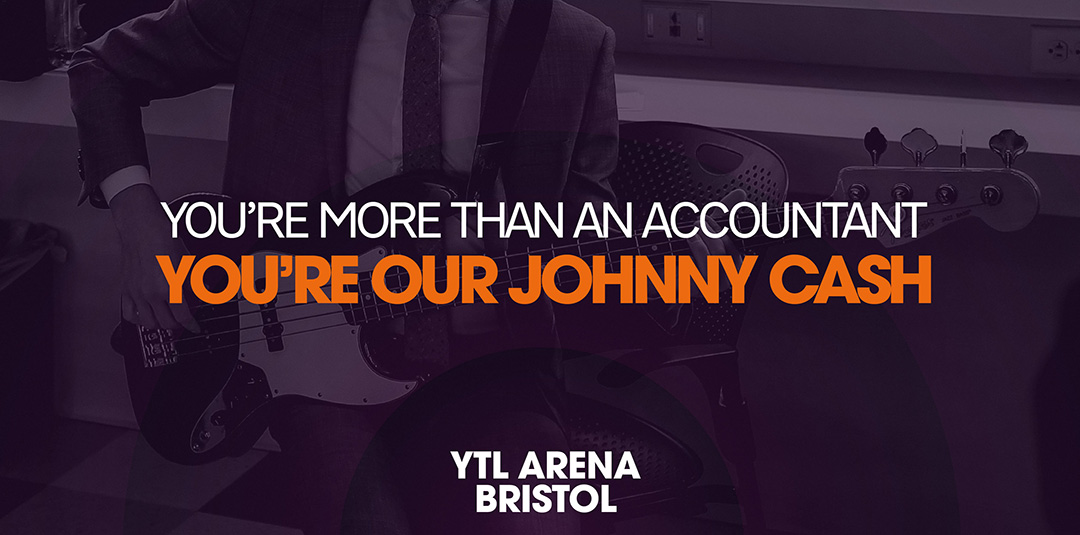 You're more than an accountant, you're our Johnny Cash